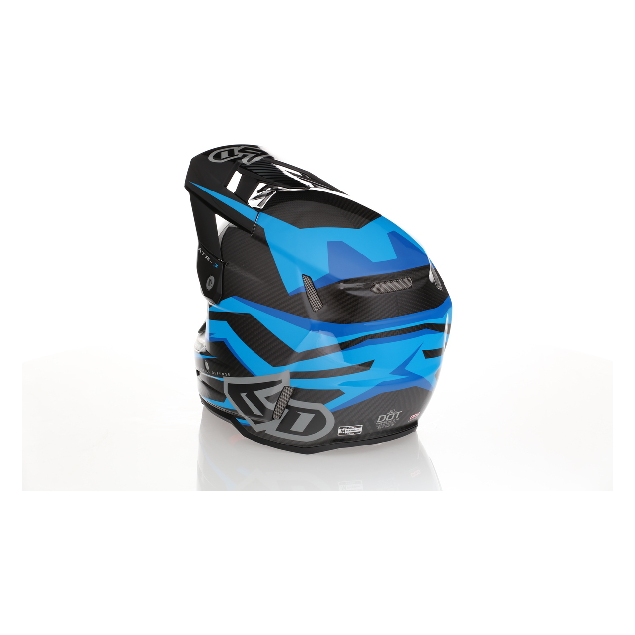 6D ATR-3 Rival FIM MX Helmet