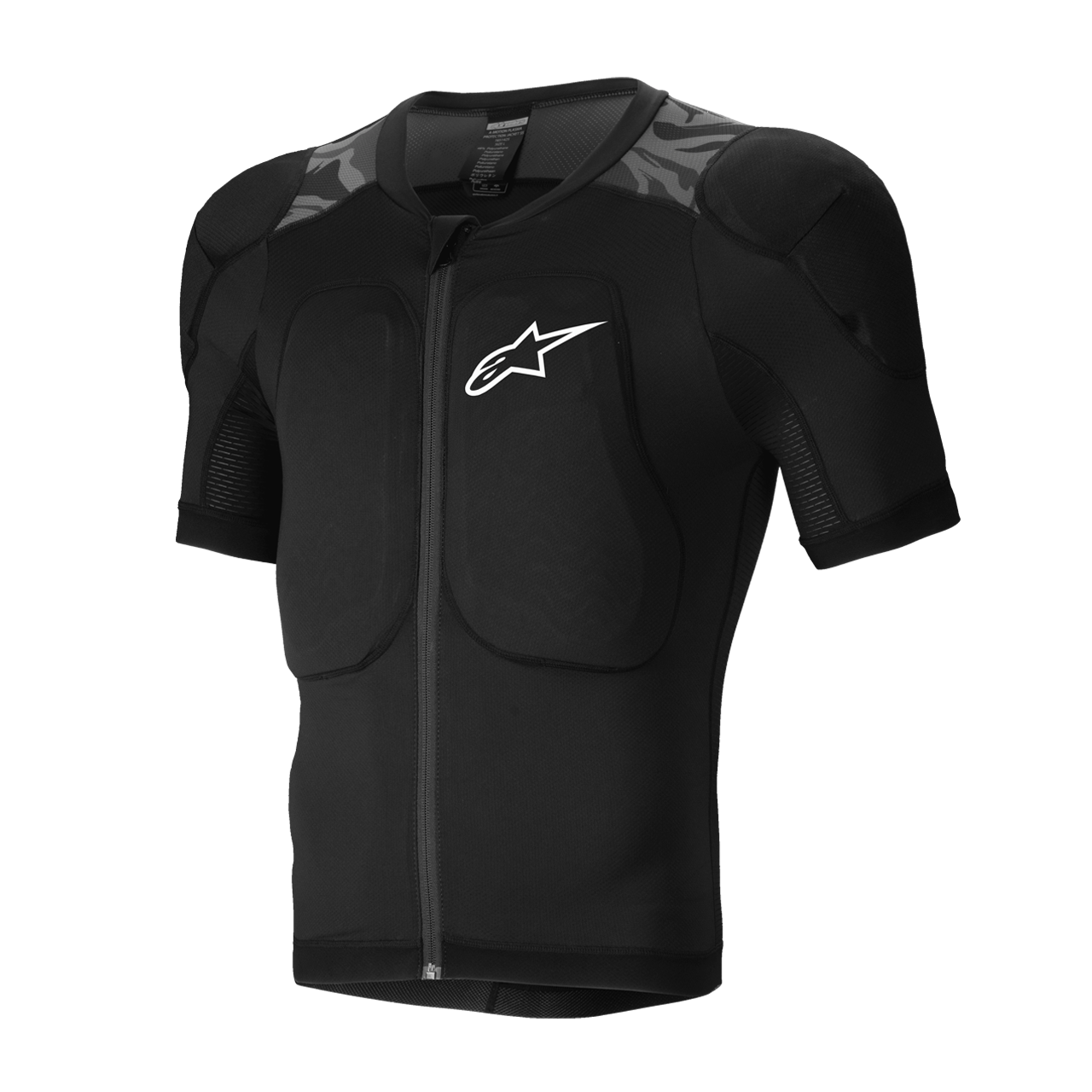 Mountainbike Bodyprotector Jas Alpinestars A-Motion Plasma Korte Mouwen