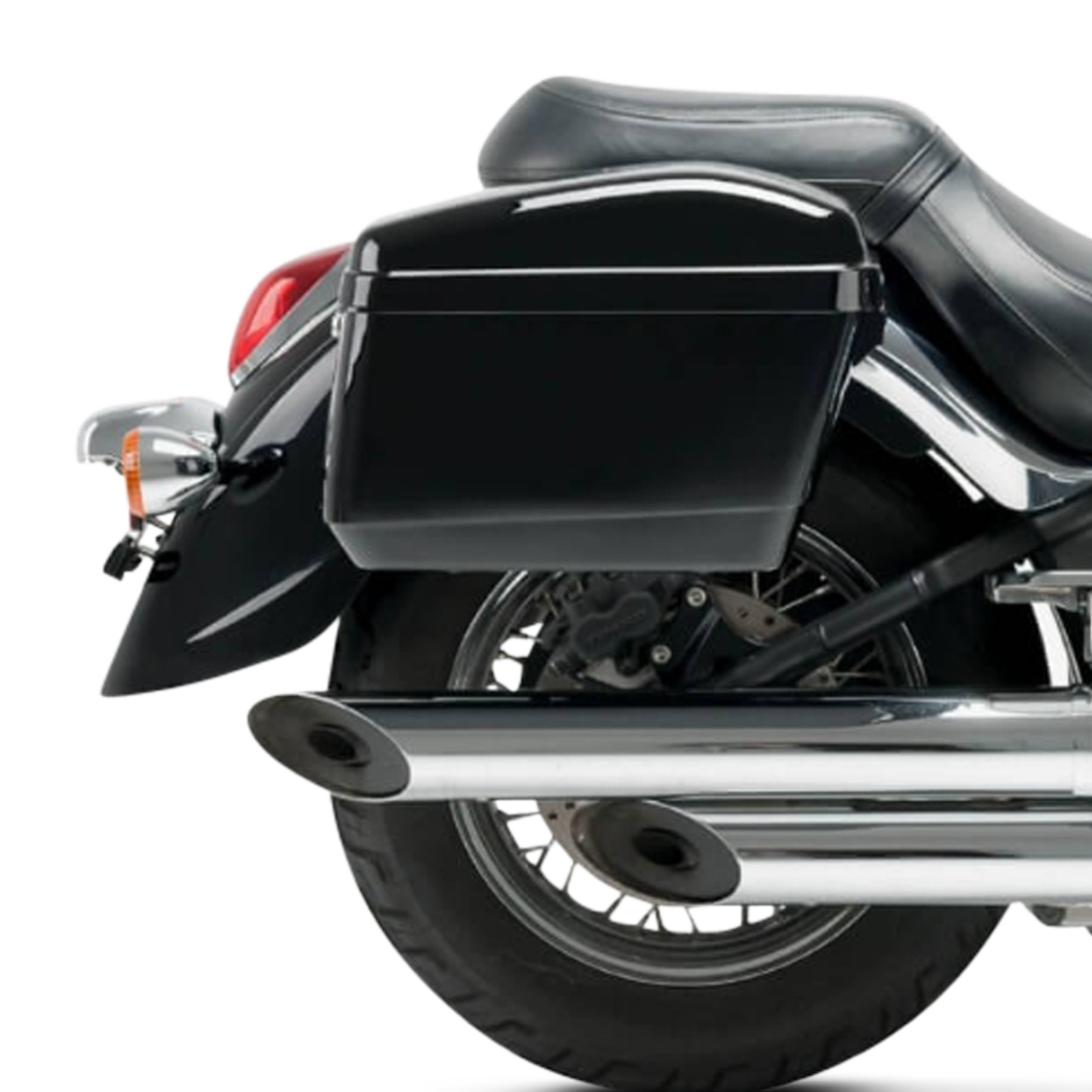 CustomAcces Easy Saddle Bags incl. Supports Black 311x432x190mm