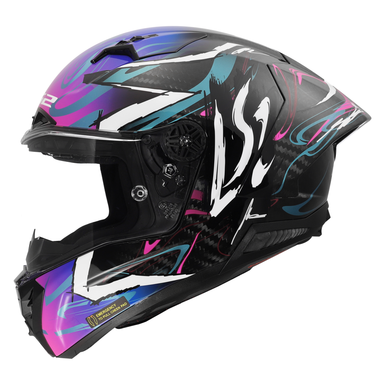 Capacete Integral LS2 FF805 Thunder GP Aero