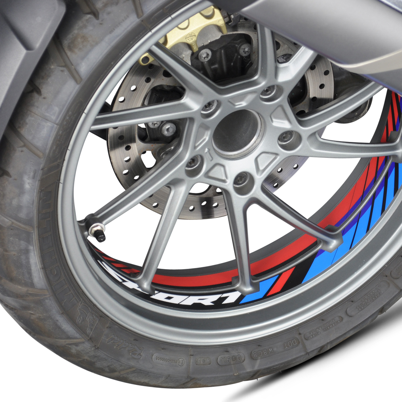 Stickerset Uniracing Velg Zwart-Sport