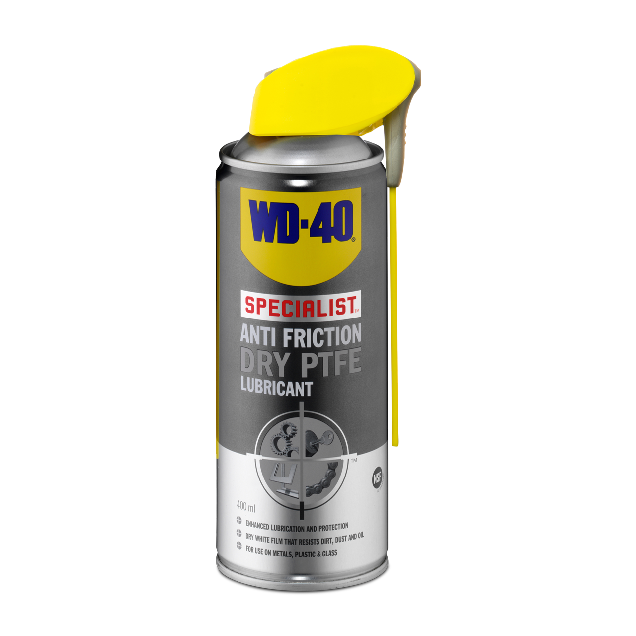 Smeermiddel WD-40 Dry PTFE 400ml