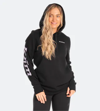 Φούτερ με Κουκούλα Klim Mariposa Long Pullover Γυναικείο