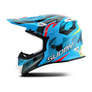 Suomy MR Jump Unleashed MX Helmet Blue Yellow Buy Now Xlmoto