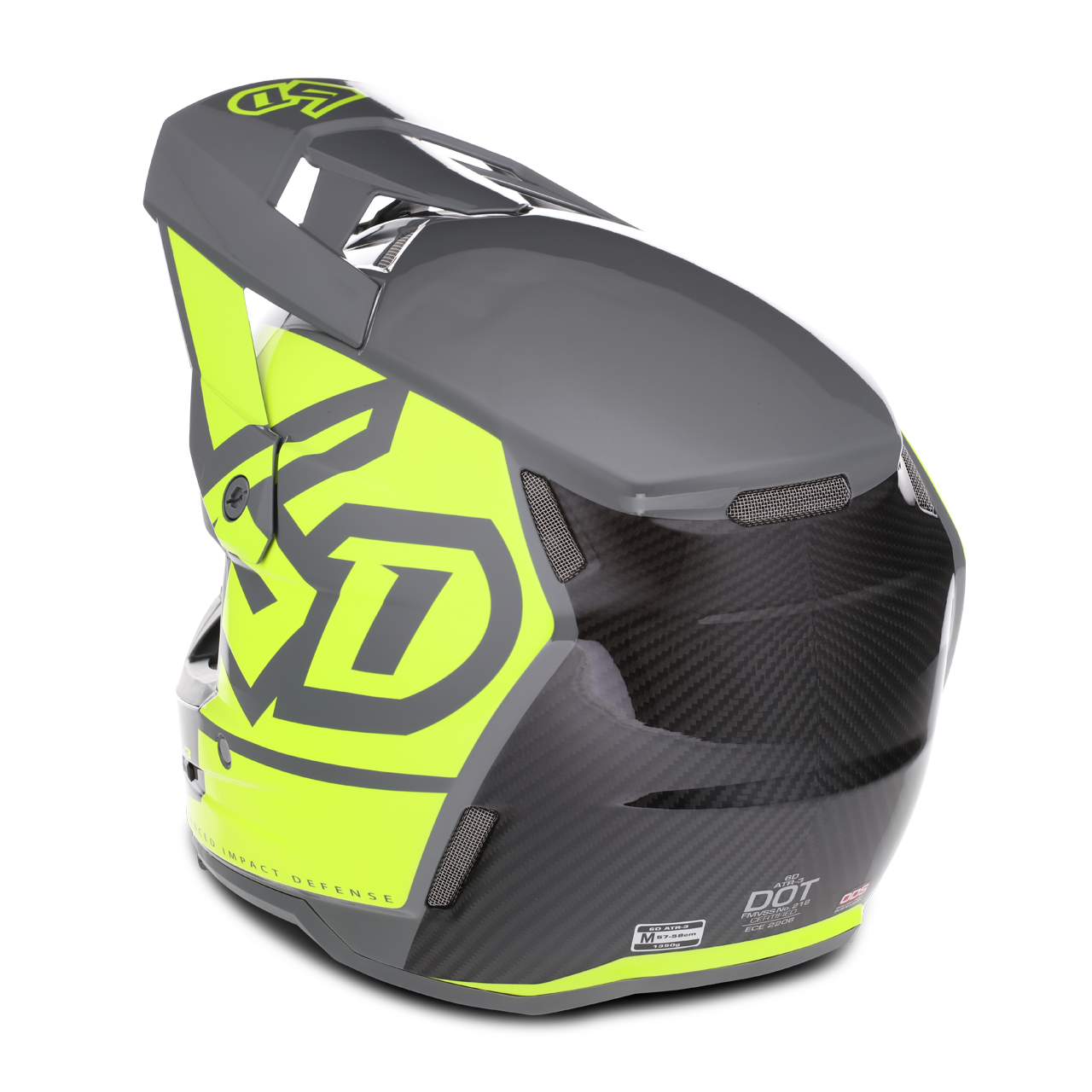 Casco de Cross 6D ATR-3 Hex