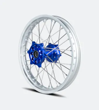 Twenty MX Rear Wheel Silver-Blue 18"