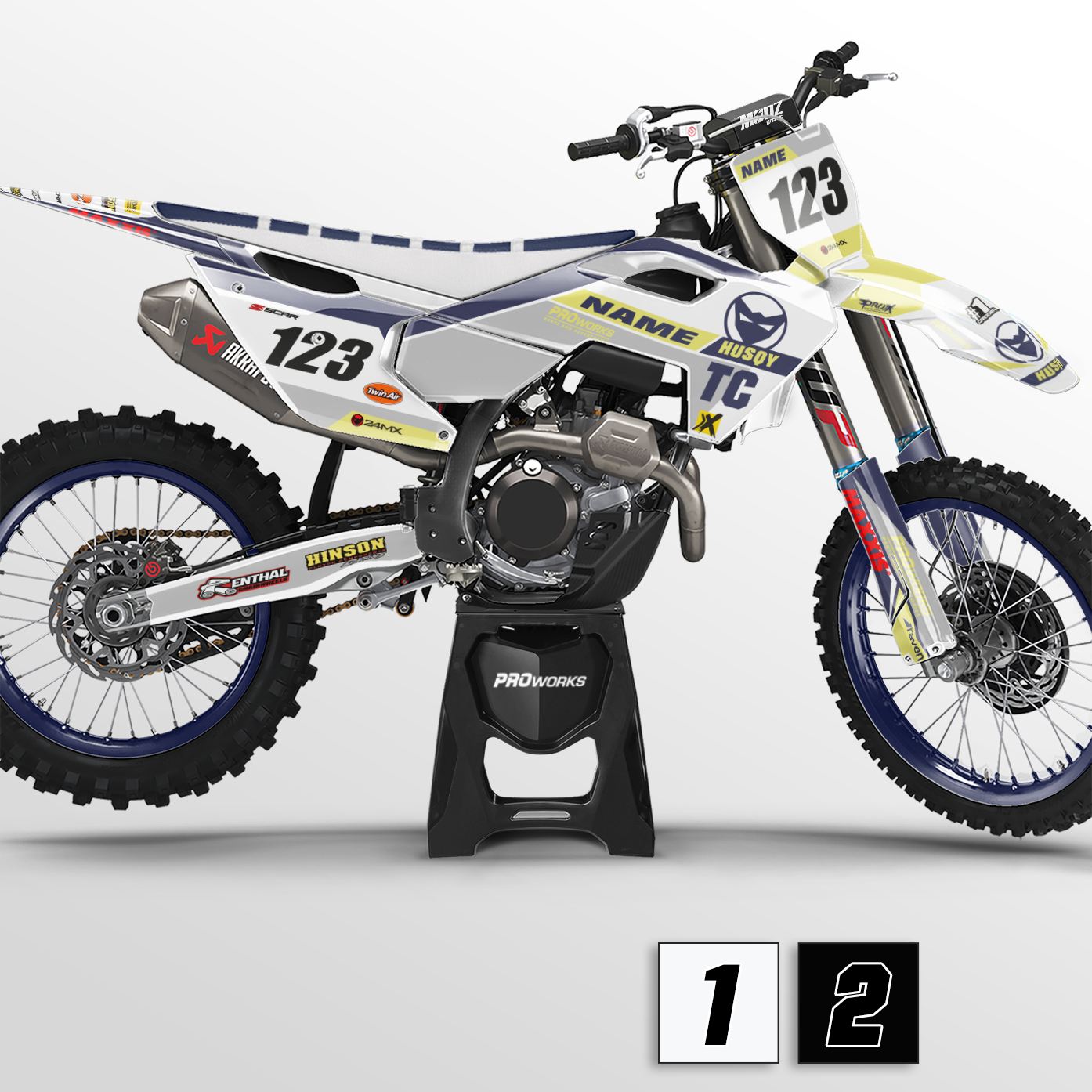 Stickerset 24MX Husqvarna Ranger
