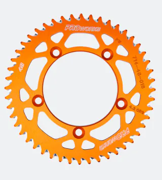 Tandwiel Achter Proworks Aluminium Oranje