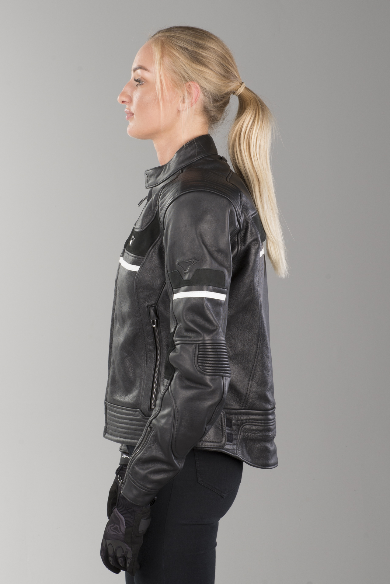 Chaqueta de cuero Macna Daisy Mujer