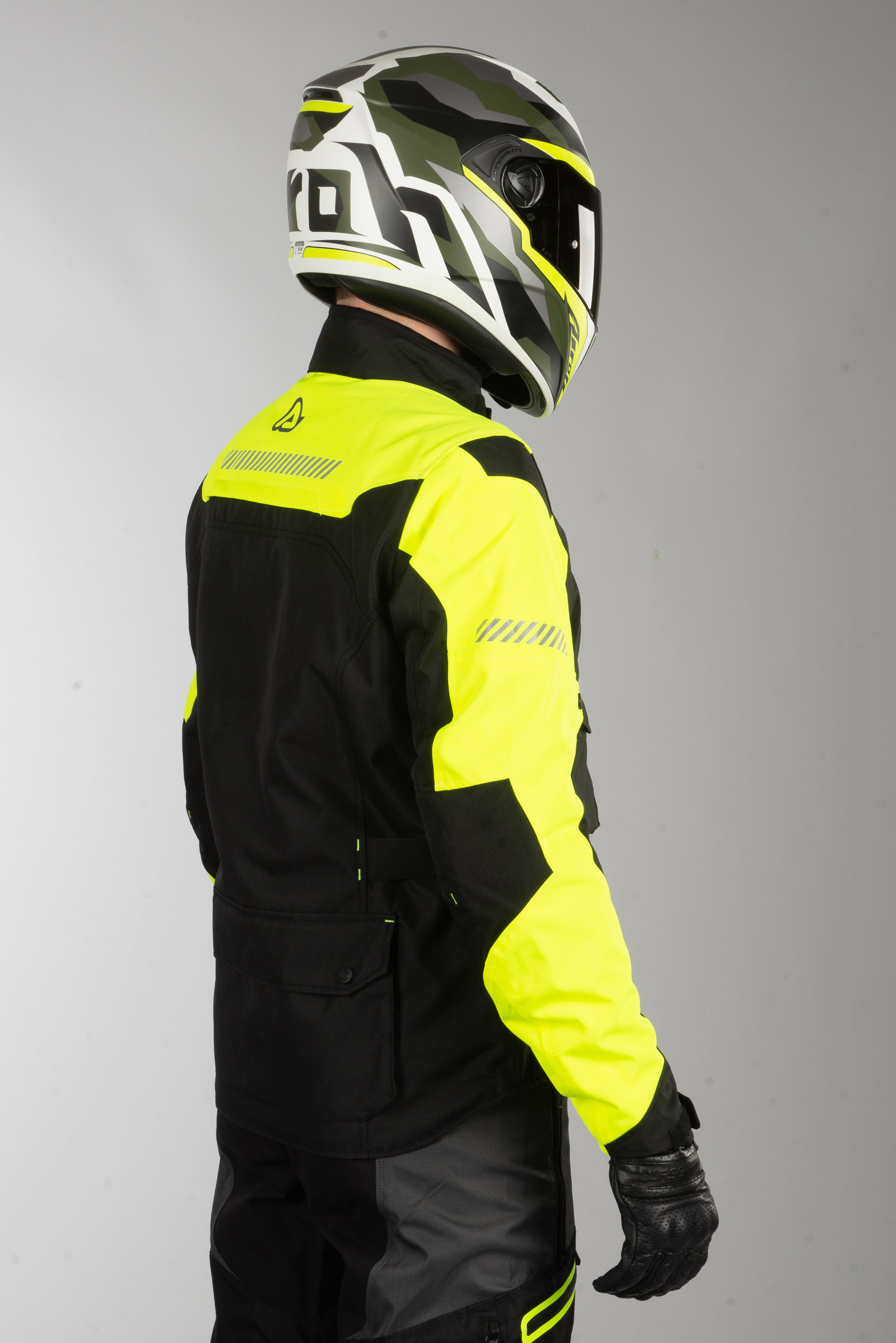Jakke Acerbis Discovery Safari Svart Fluo Gul Nå 10% Du Jakke Acerbis Discovery Safari Svart Nå 10% Du sparer