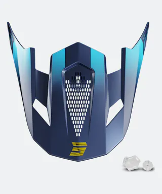 Shot Race Gear Lite Volt 27 MX Helmet Peak