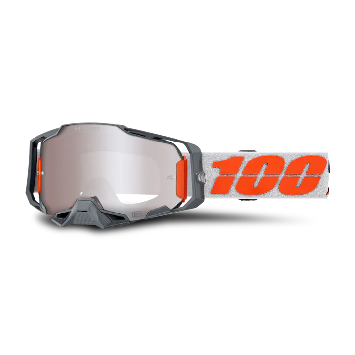 100% Crossbril ARMEGA HIPER SILVER MIRROR SILVER LENS