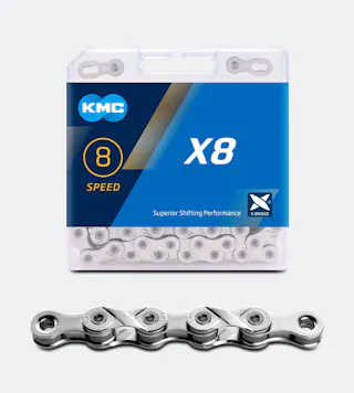 Ketting KMC X8 6/7/8-Speed Zilver