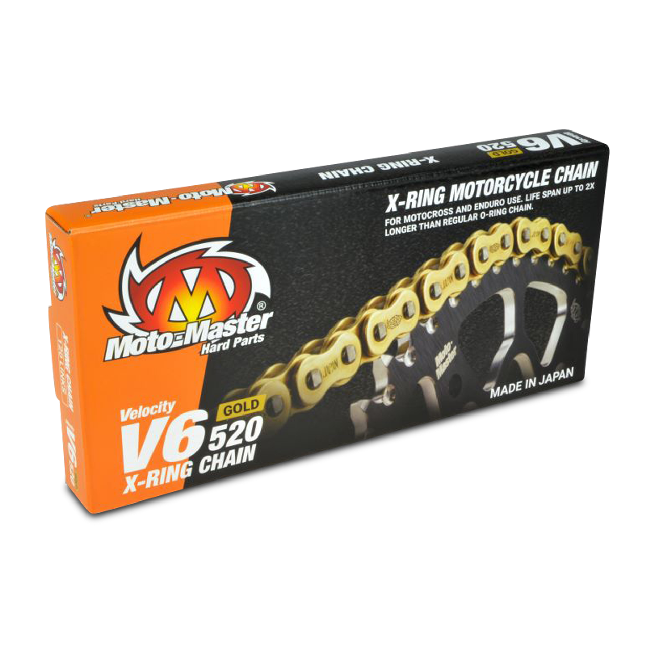 Moto-Master Velocity Series V6-520 X-Ring Chain – Search by bike