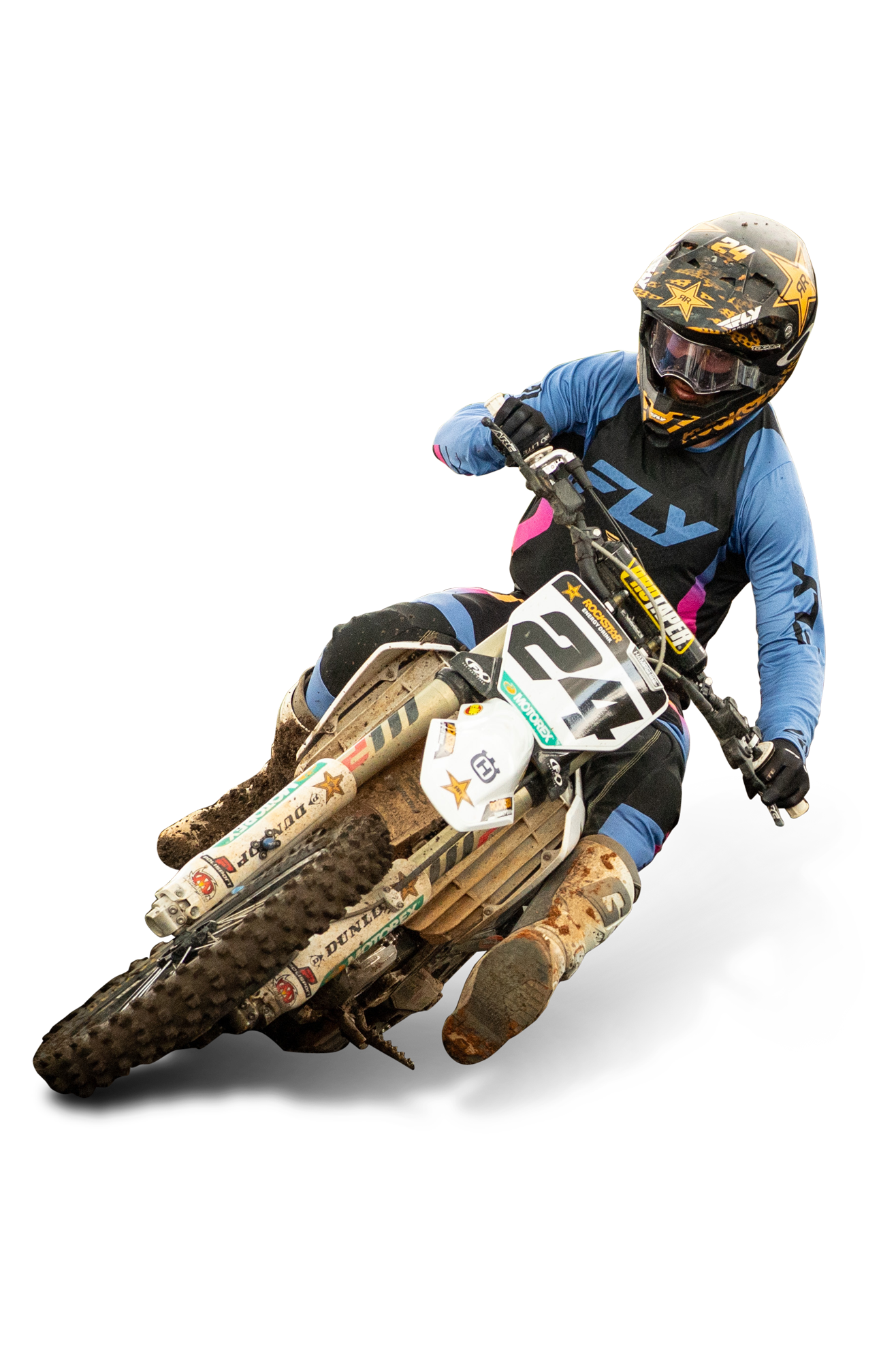 MX Dres FLY Racing Evolution DST Bolt Limited Edition