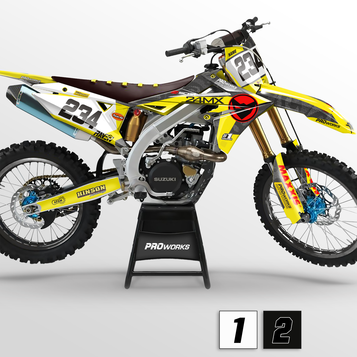 Suzuki GrCam Decal Kit