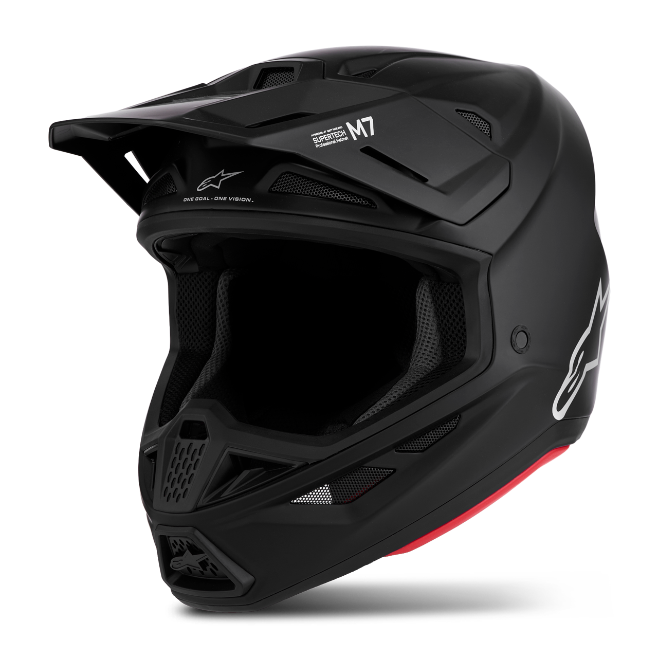Čelada MX Alpinestars S-M7 Solid