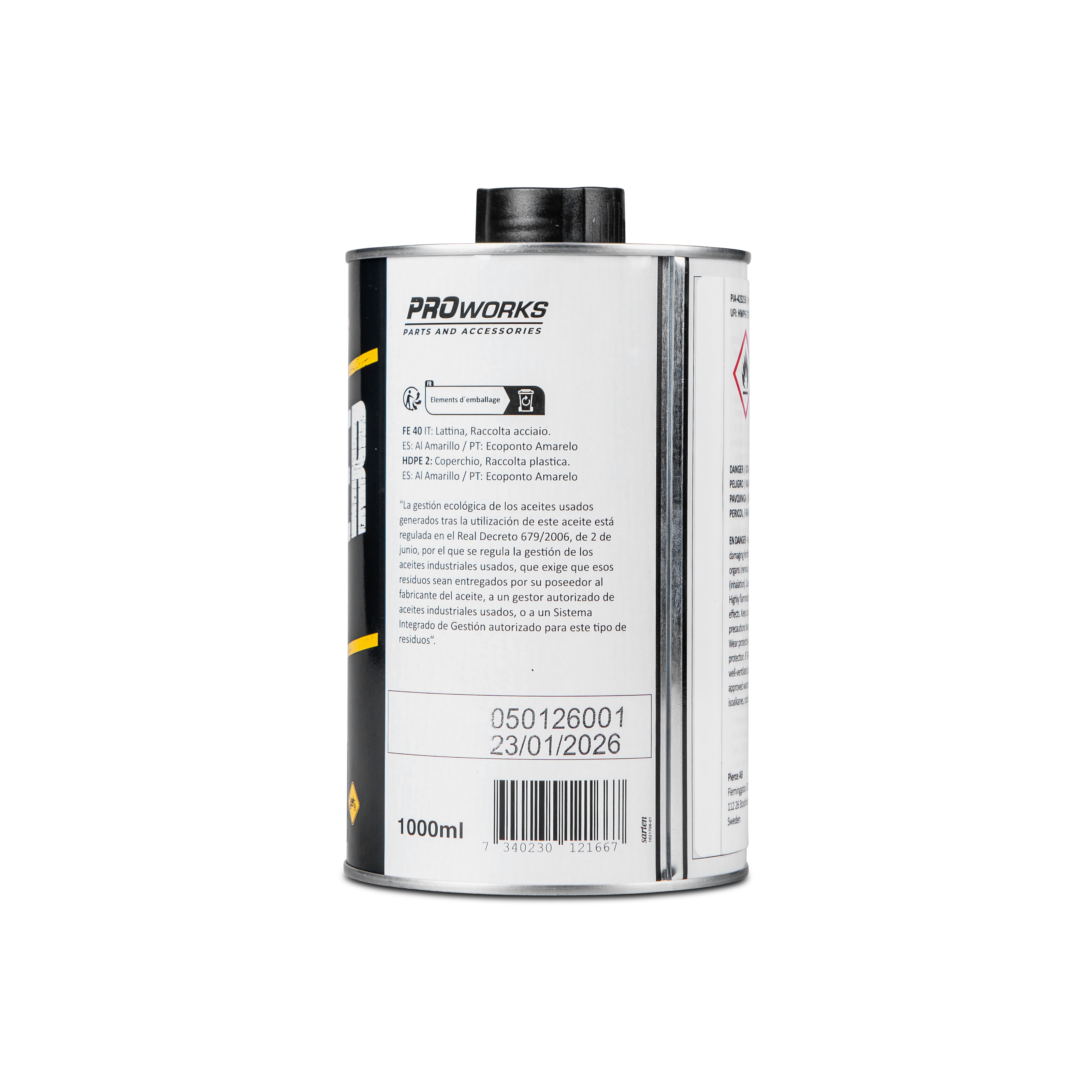 Proworks Air Filter Oil 1L