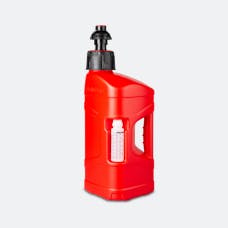 Bidon d'essence Minalco - métal 10 L - horizontal - rouge