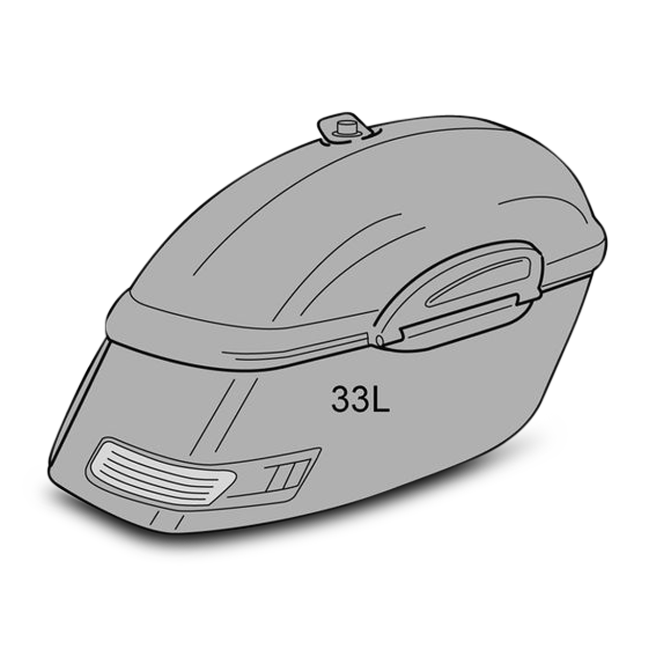 CustomAcces Touring Saddle Bags Black