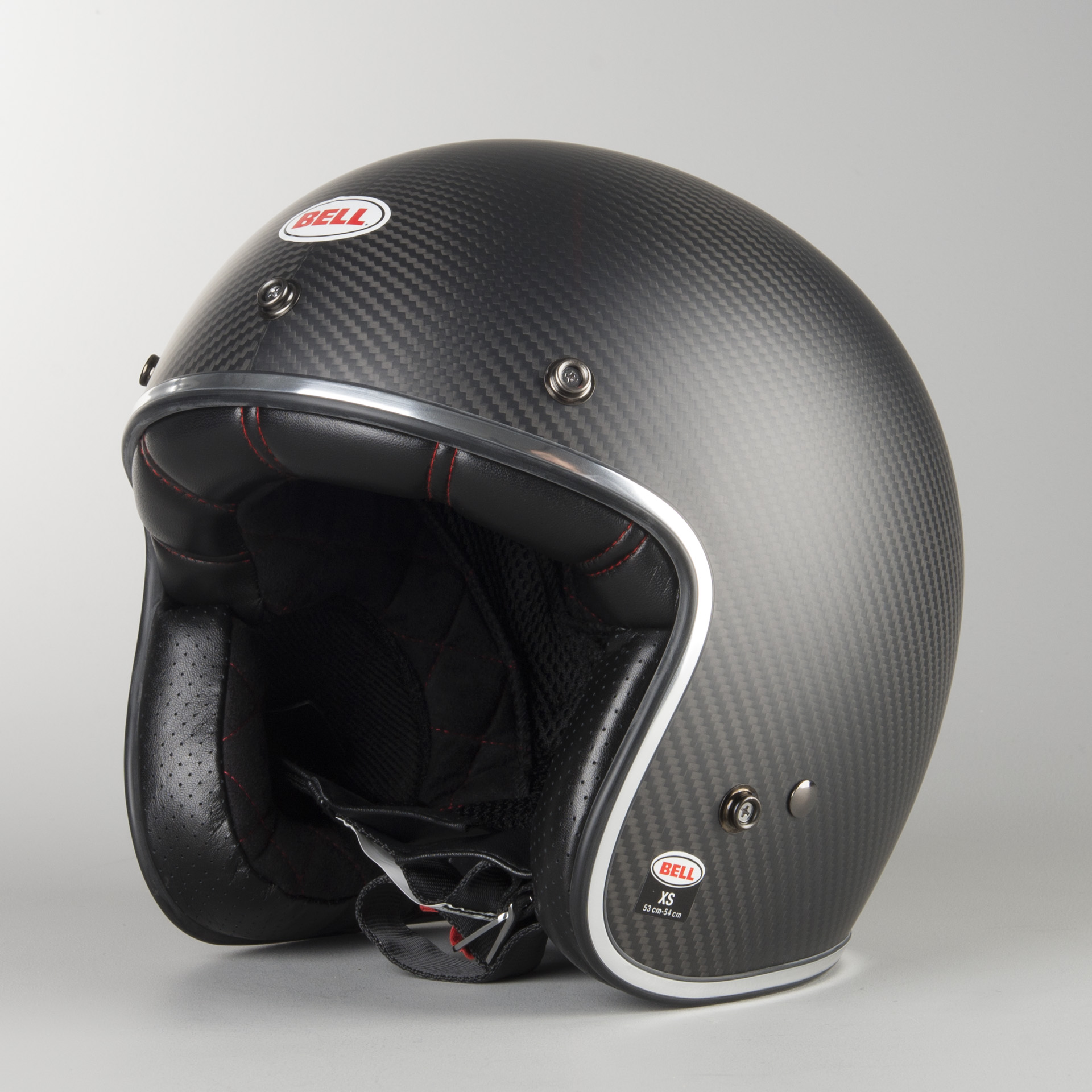 Casco Jet BELL Custom 500 Carbon Solid