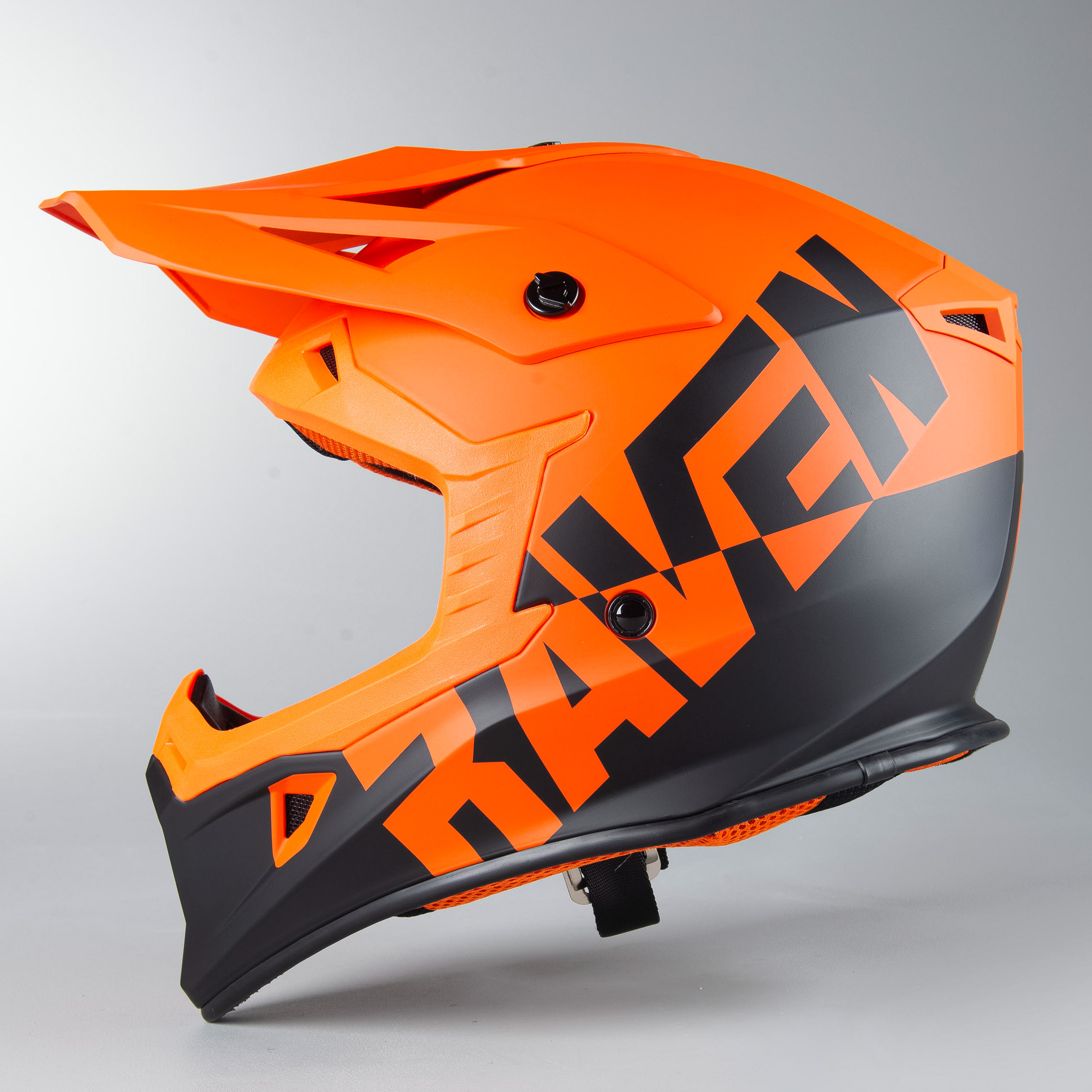 Raven Airborne Split MX Helmet BlackOrange Buy now, get 42 off
