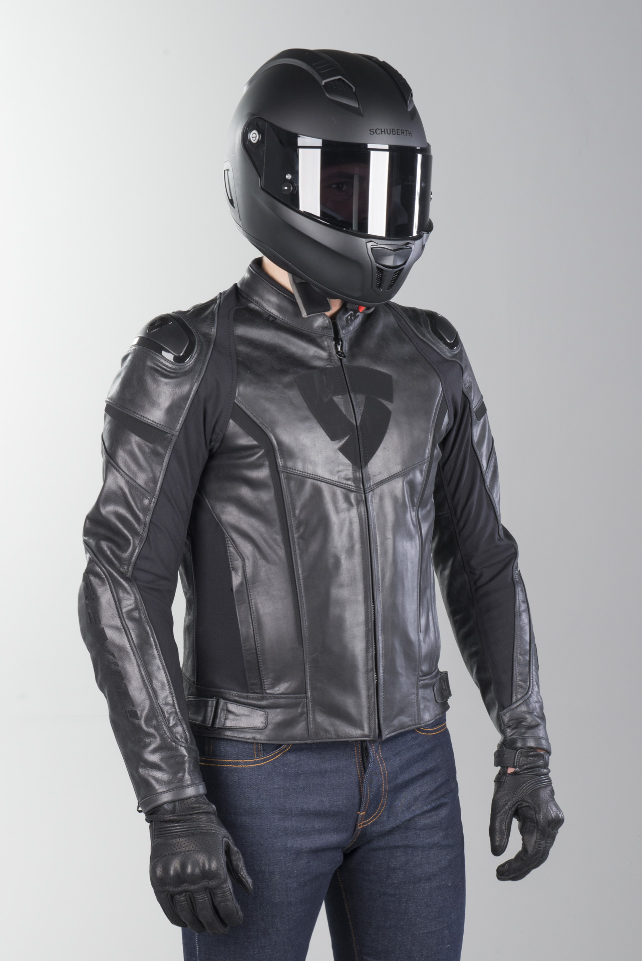 MC Jakke Rev'it Glide Vintage Svart Laveste prisgaranti MC Jakke Rev'it Glide Vintage Svart Laveste prisgaranti