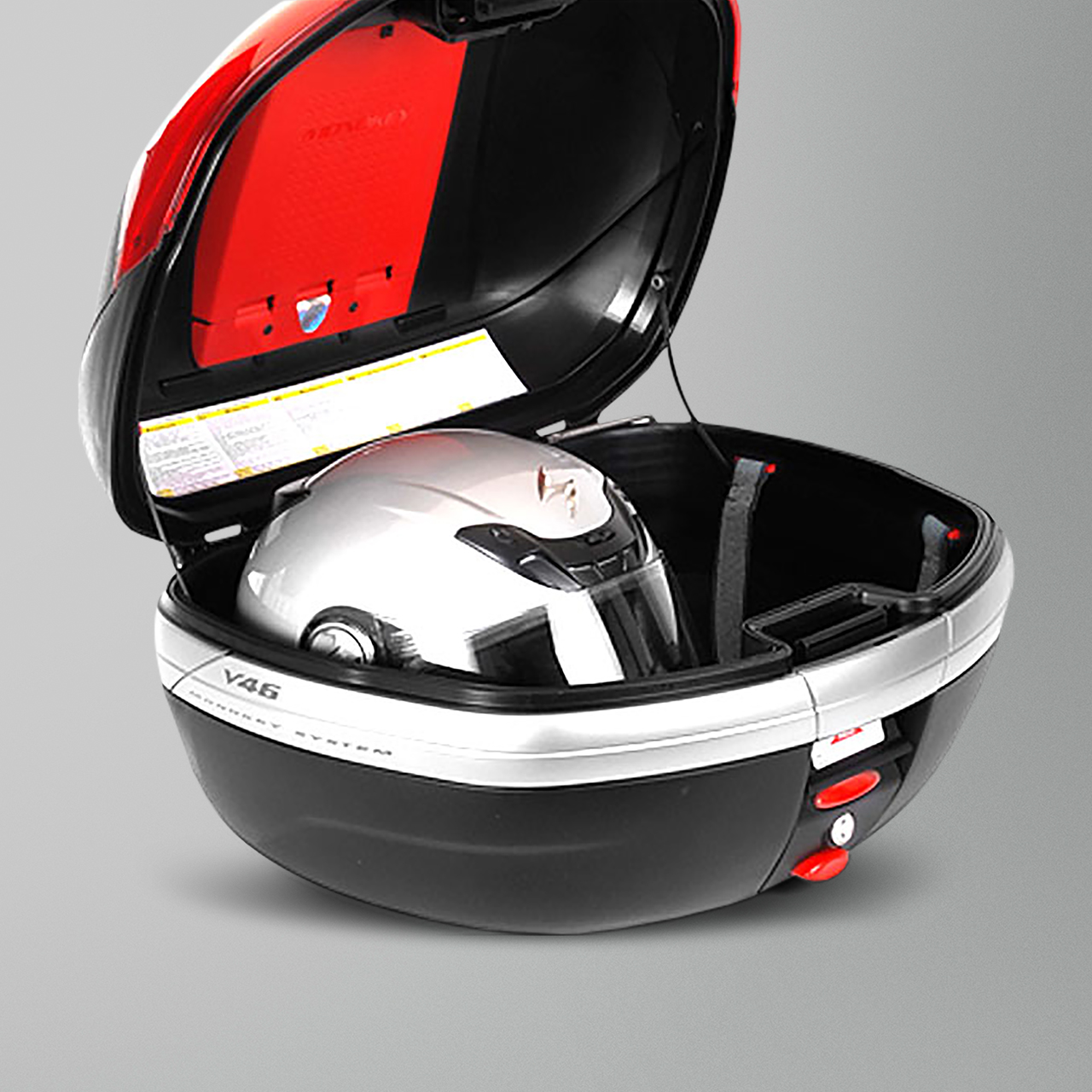 Maleta Topcase Givi V46 Tech MONOKEY® Negra
