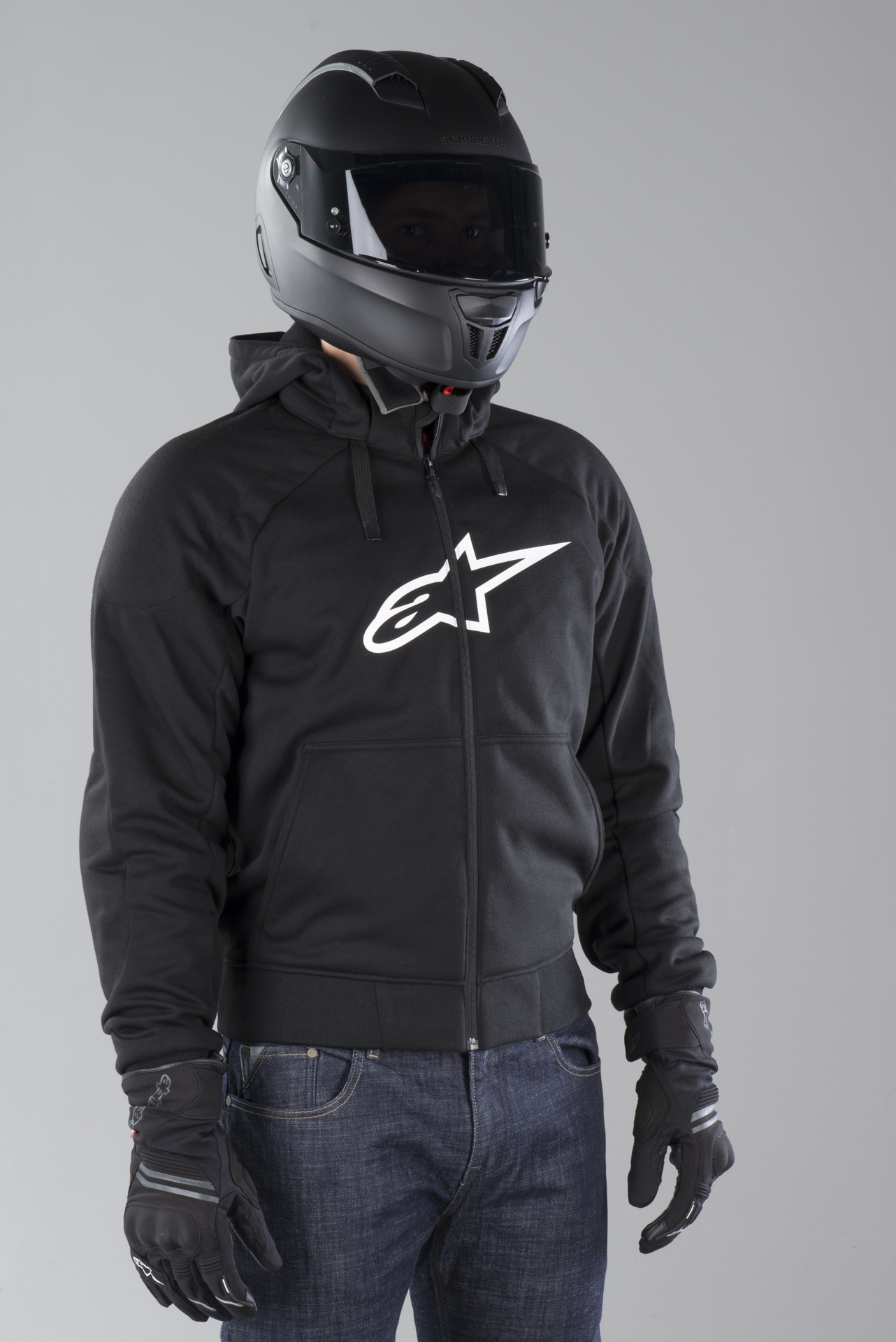 Chaqueta con capucha de Moto de Moto Alpinestars Chrome Sport