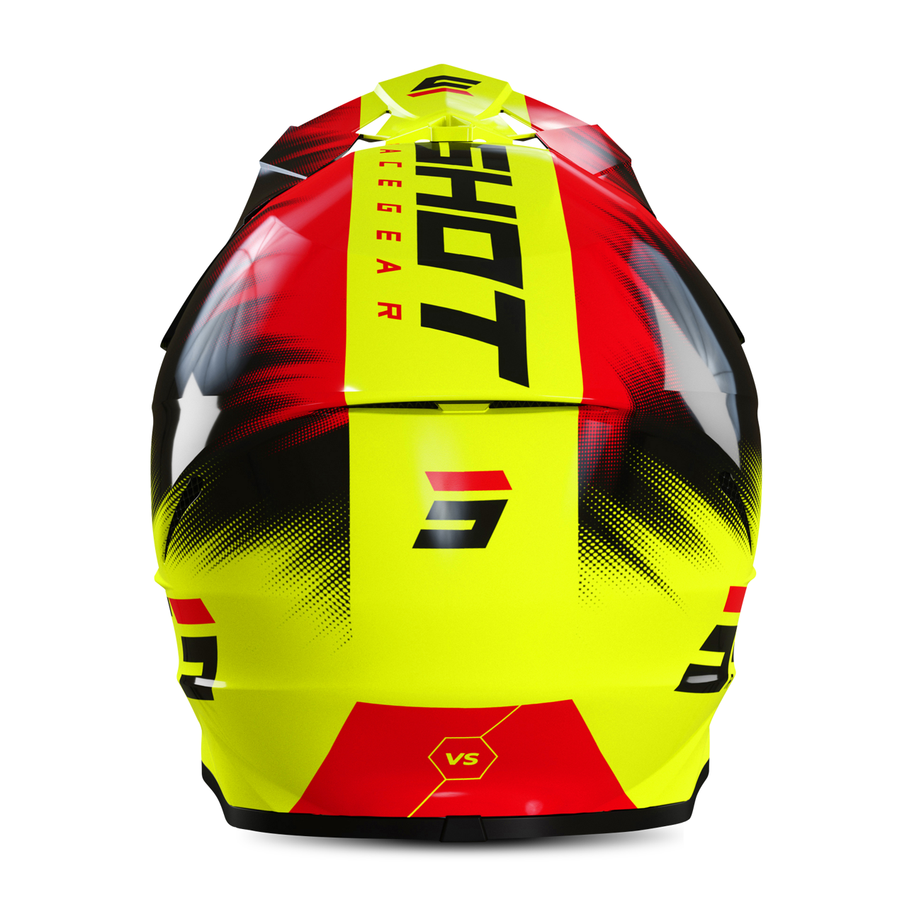 Casco de Cross Shot Furious Versus Niño