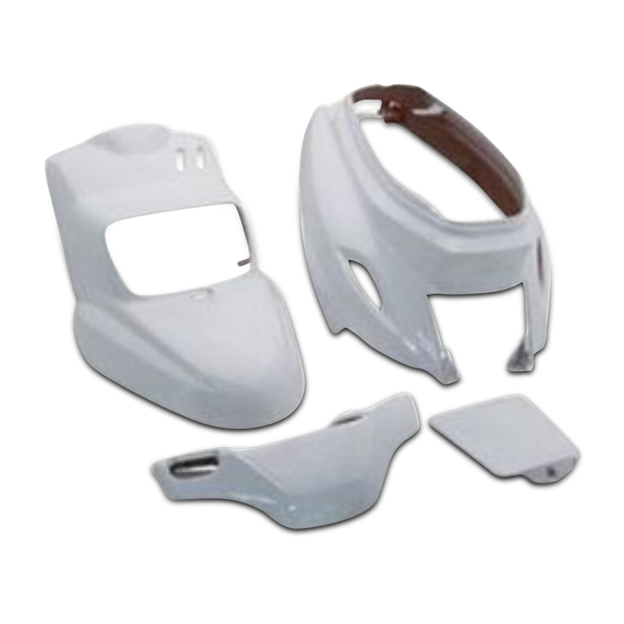 Kit de Carenado V PARTS Blanco 4 Piezas