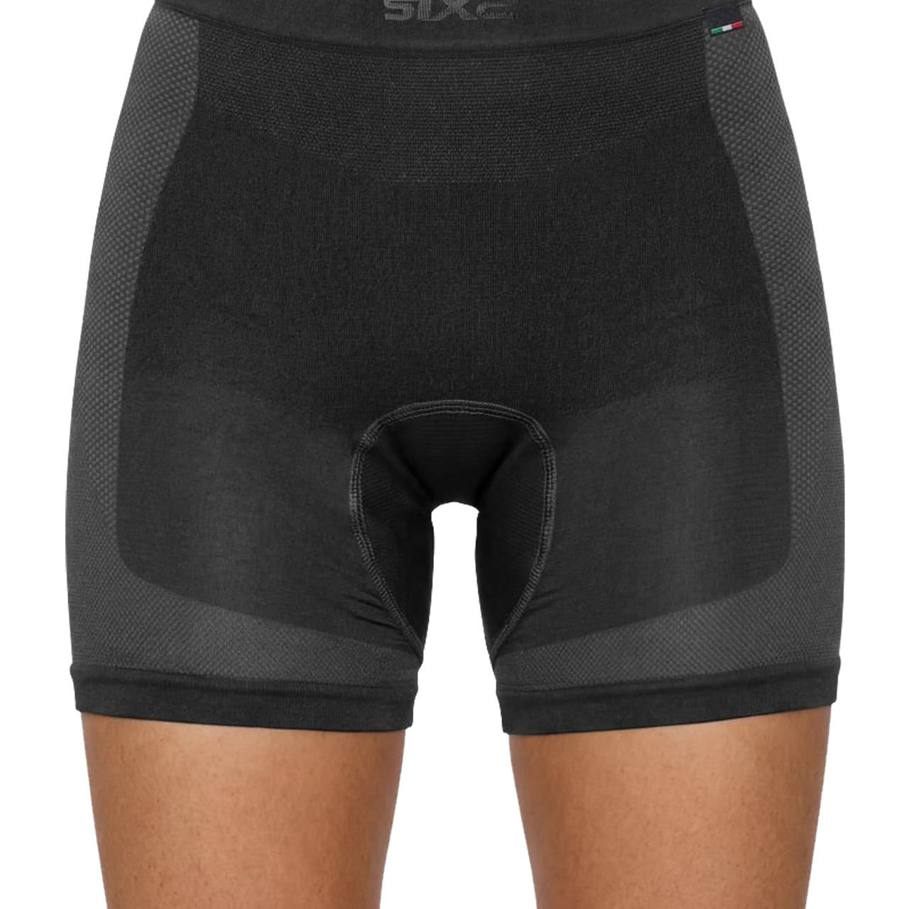 Pantaloncini Corti Tecnici Sottotuta Moto Leggeri SIXS BT CC2L Con Fondello Protettivo