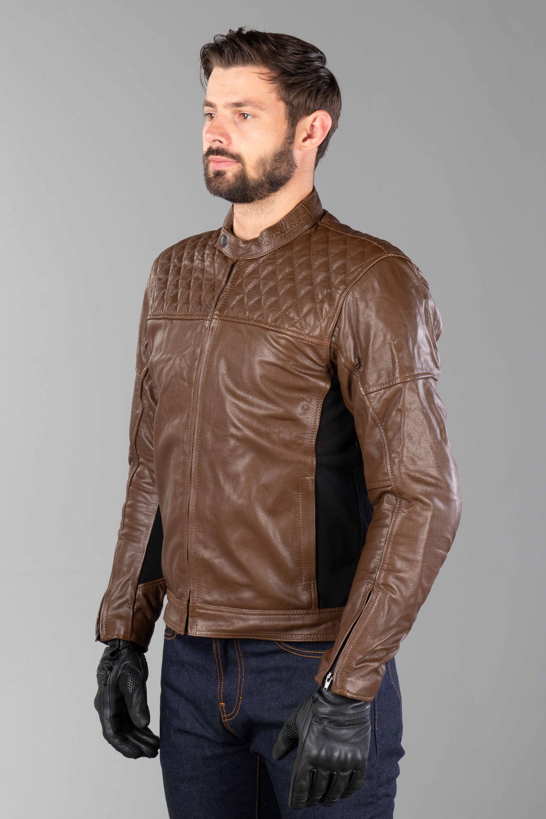 Giacca Moto Course Boomer Marrone - Adesso 38% di risparmio - xlmoto.it