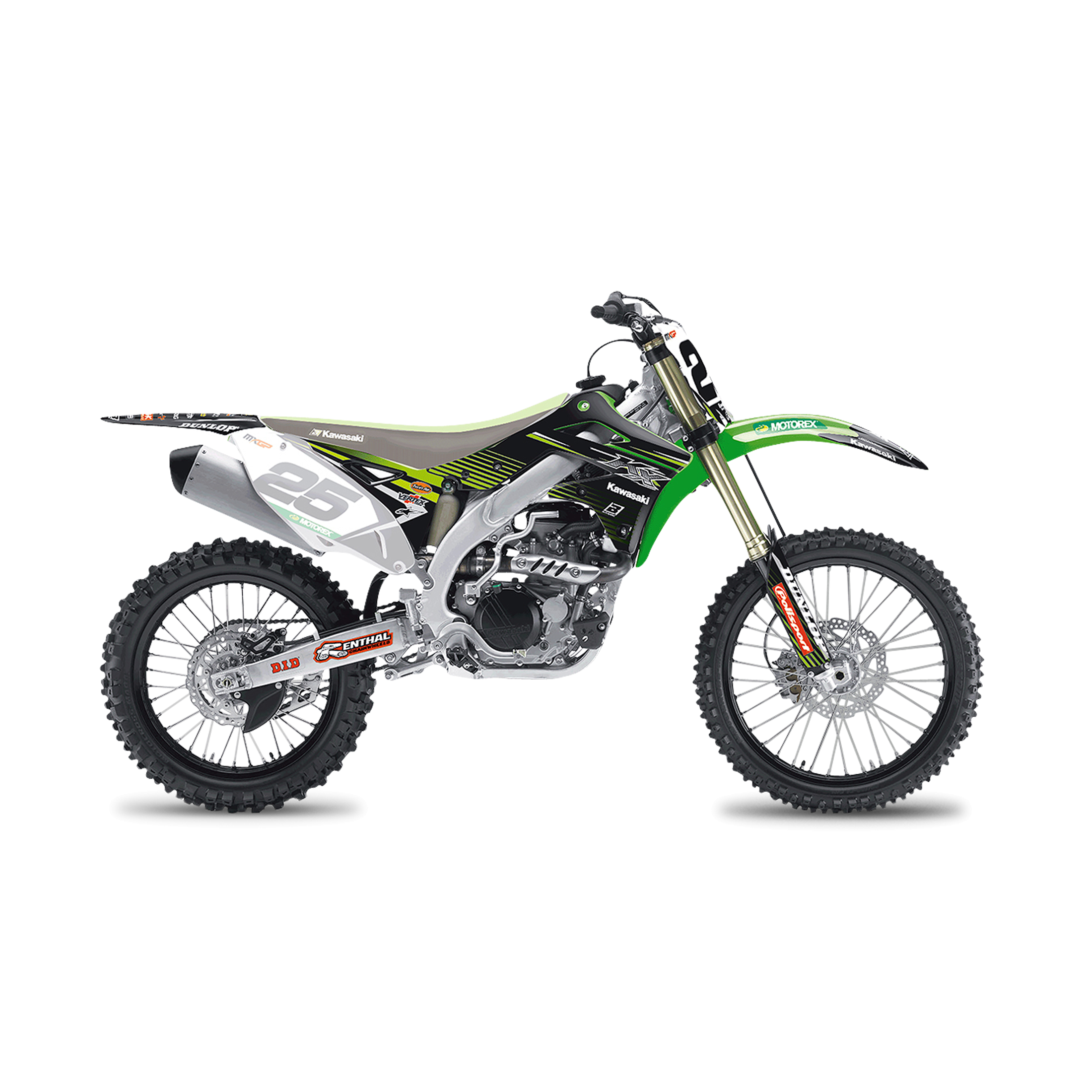 Blackbird Replica Racing Team 2018 Decal Kit Black-Green