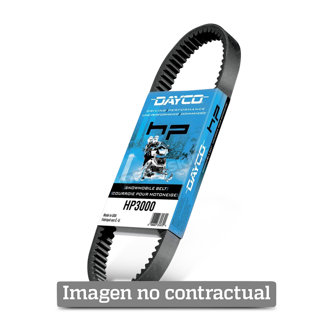Dayco Scooter Effekt CVT Drivlinje Bælte