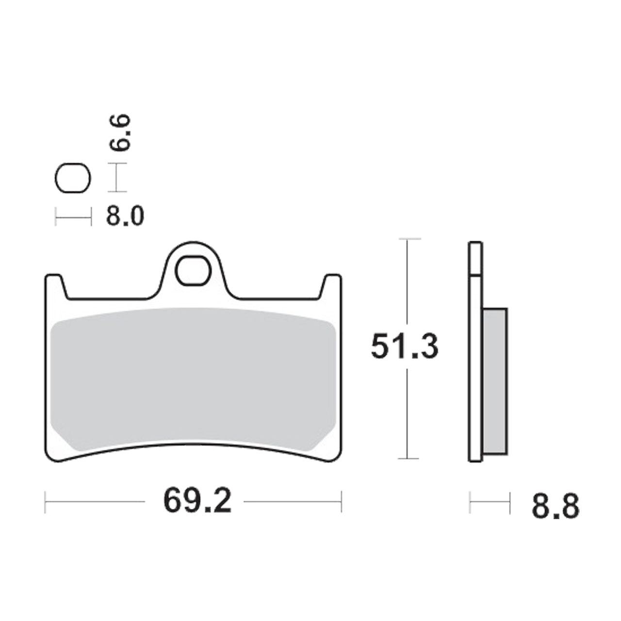 Pastillas de Freno Delanteras Moto-Master RoadPro Sinter