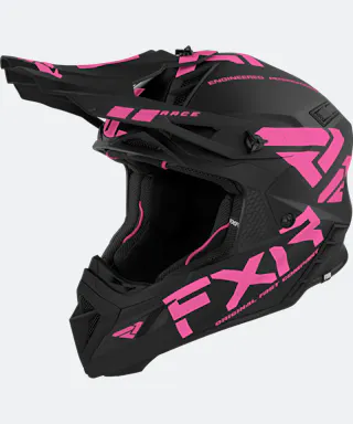 Cască Motocross FXR Helium Race Div Fidlock