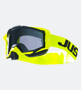 Just1 Iris 2.0 MX Goggles Logo Mirror Silver Lens