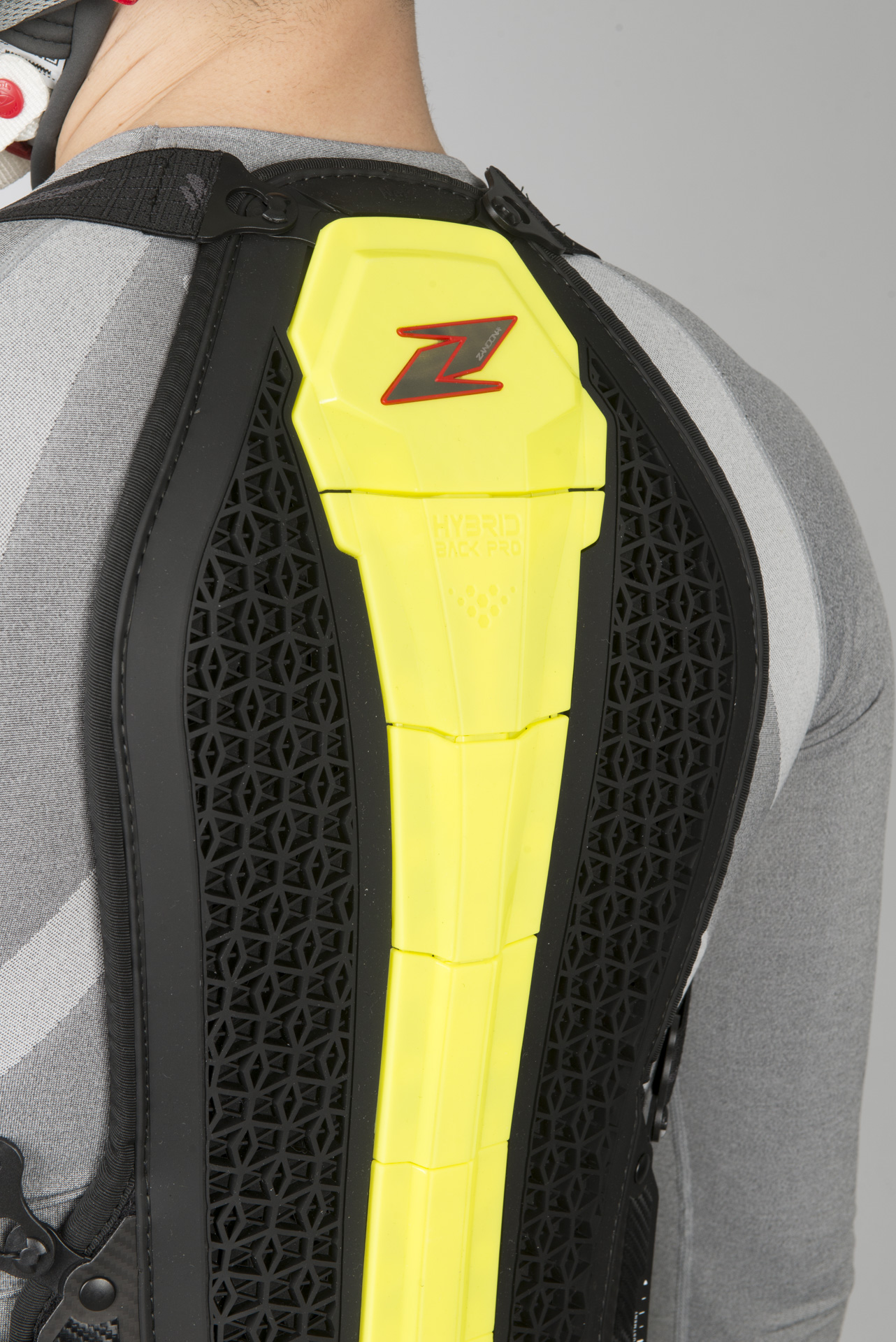 Zandonà Hybrid Pro x8 Back Protector Fluo Yellow