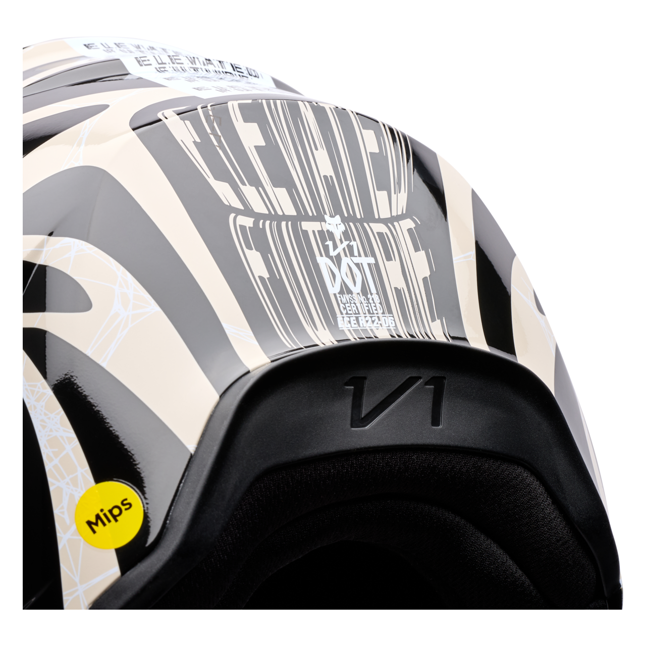 Casco MX FOX V1 Diffuse SE Joven