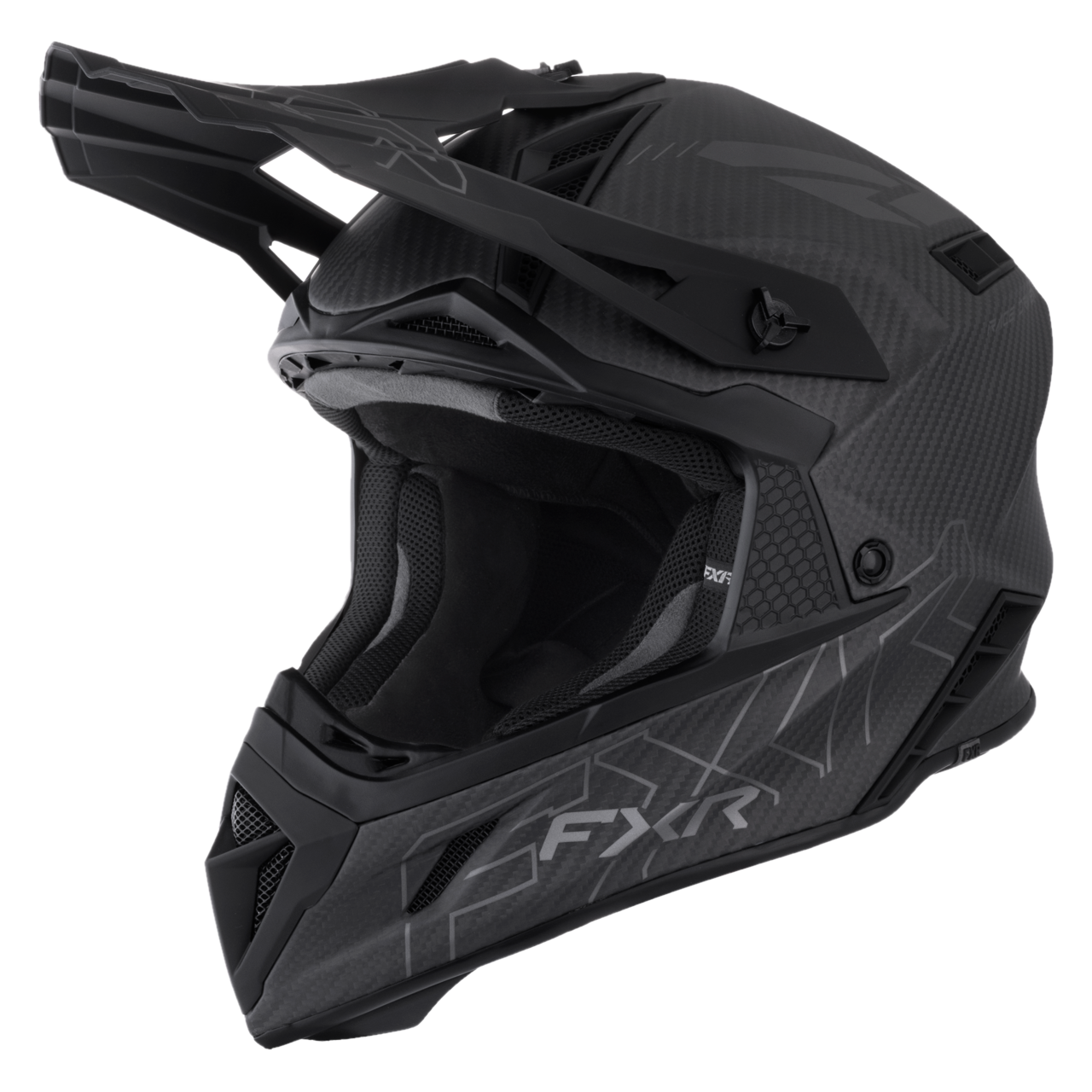 Moottorikelkan Seikkailukypärä FXR Helium Carbon Fidlock 26