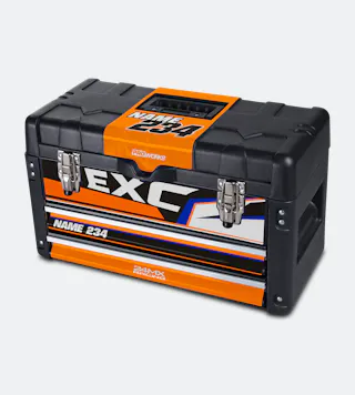 Sada Polepů na Kufr na Nářadí 24MX X2 Oranžová