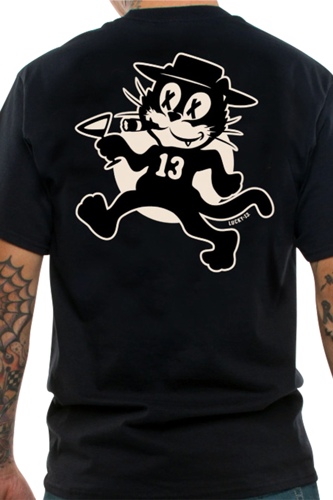 T-shirt Lucky 13 The Tomcat