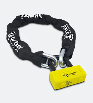 Cadeado Mini U URBAN 75 + Corrente SRA, 15-150 cm