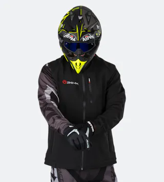 Softshell Striukė 24MX Team su Nuimamomis Rankovėmis