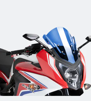 Para-brisas Puig Racing Azul