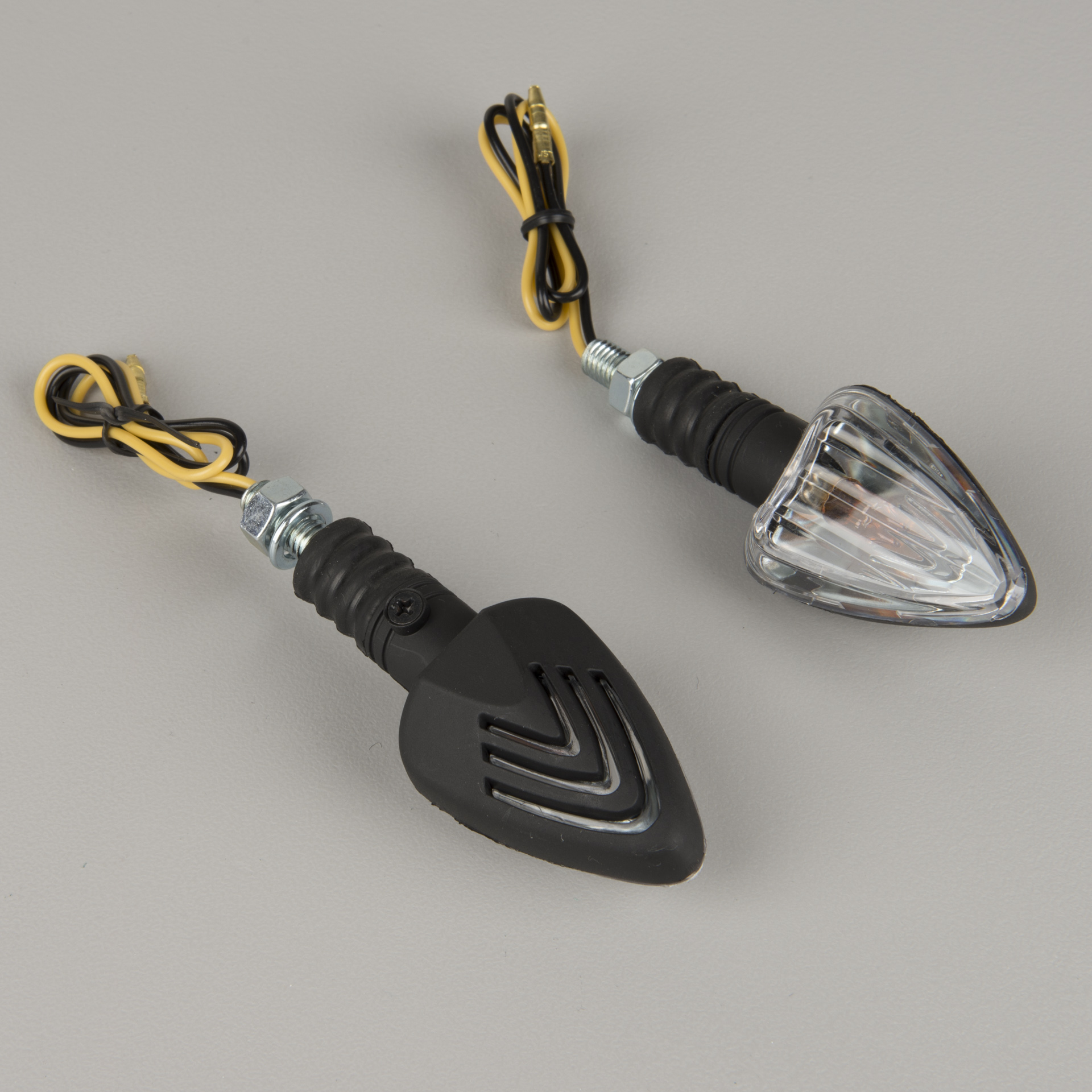 Booster Indicators Short Clear Glass