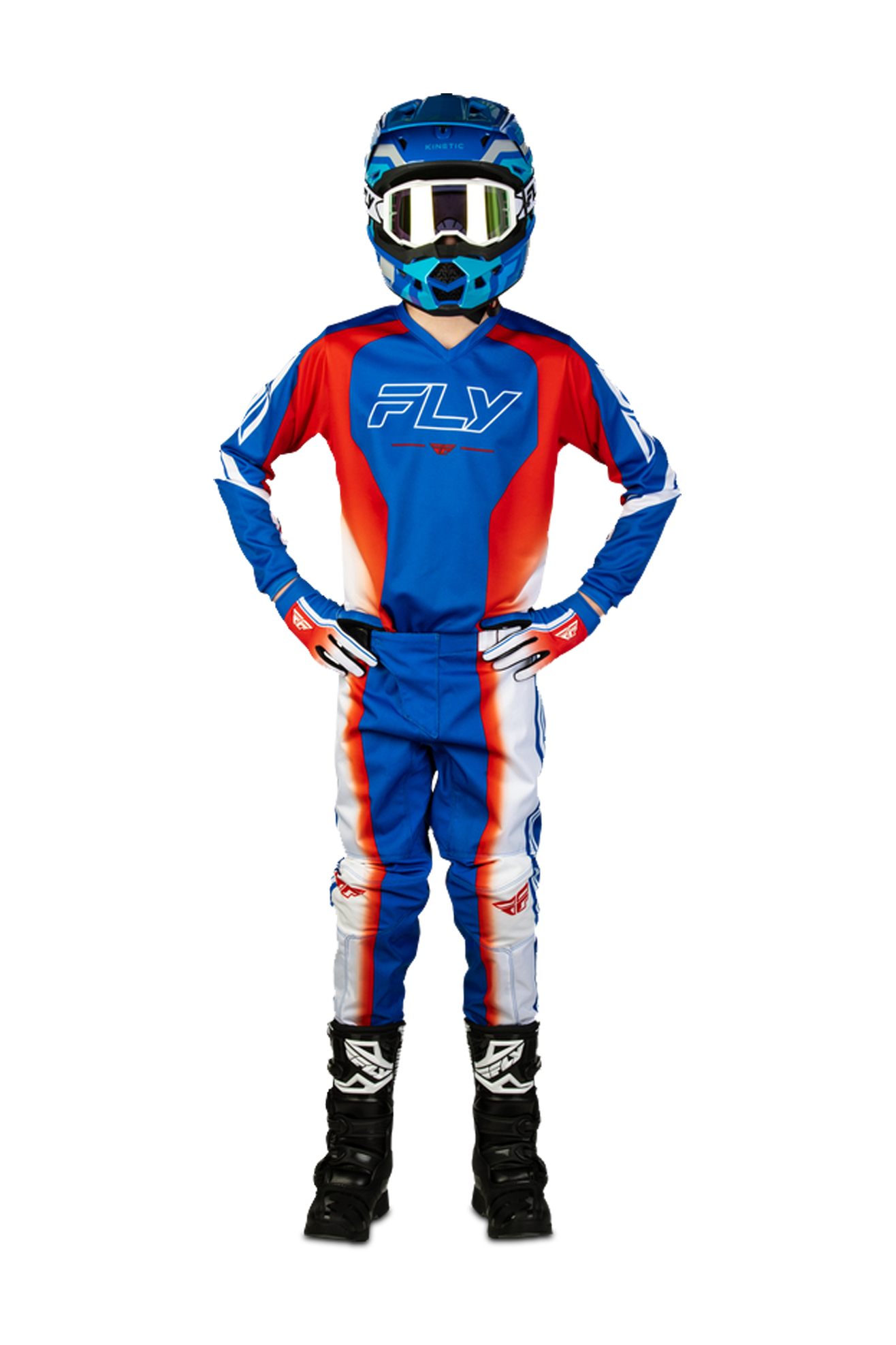 Crosstrøje FLY Racing F-16 Raze Junior