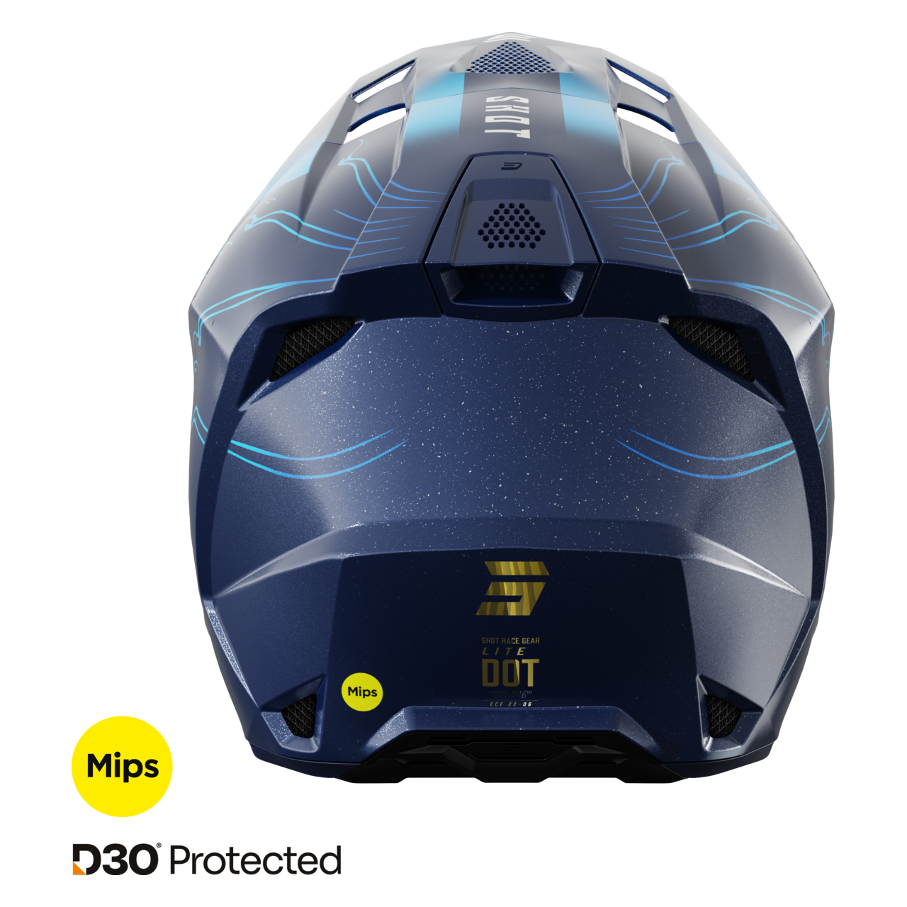 Crosshelm Shot Race Gear Lite Mips Volt 27