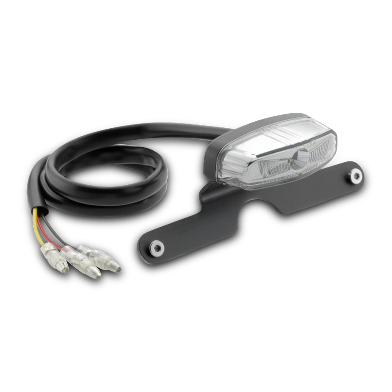 Luz Trasera con Luz de Matrícula Rizoma Negro